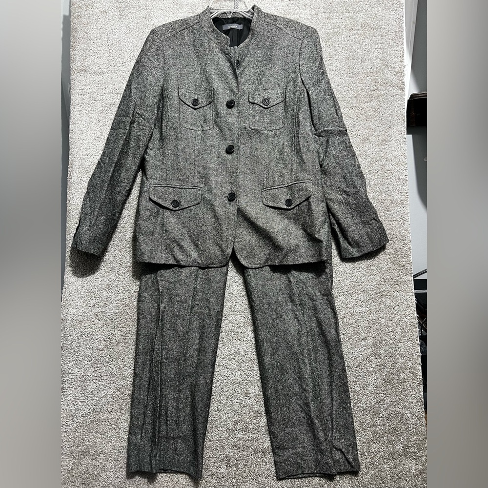 Liz Claiborne Woman’s Wool Blend Pants suit Career Blazer Size 16 Pants Size 10